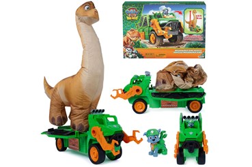 SPIN Psi Patrol film Dino mega pojazd