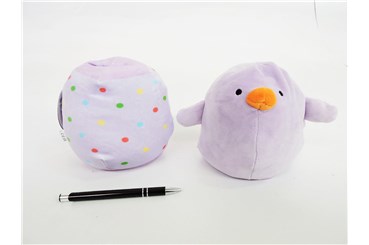 *PLUSZ EGG AMIGOS, kurczak, fiolet., PISANKA