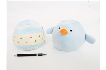 *PLUSZ EGG AMIGOS, kurczak, nieb., PISANKA