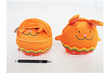 PLUSZ EGG AMIGOS, króliczek, pomar., PISANKA