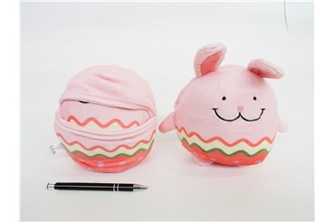 PLUSZ EGG AMIGOS, króliczek, róż., PISANKA