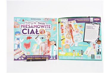 GRA NASZE NIESAMOWITE, planszowa, 7+