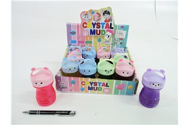 AST. GNIOTKI x 12 królik, brokat,     displ.