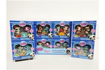 AST. LITTLEST PET SHOP figurka 2pak paris,   kart.