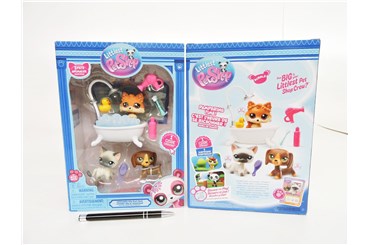 *LITTLEST PET SHOP, figurka, spa, 3fig