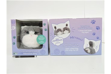 *HUGGY LUV INTERAKTYWNY KOT SZARY