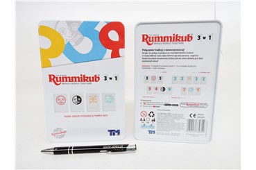 GRA RUMMIKUB LEMADA, 3w1, podróżnicza