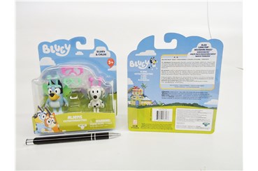*BLUEY FIG KOSMICI, 2 pak, Bluey i Chloe,    kart.