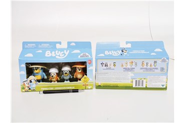 BLUEY figurka, rodzinna wycieczka, 4pak