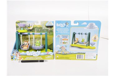BLUEY, zest., żółw i huśtawka, 1fig