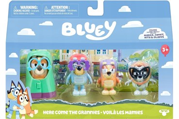 *BLUEY figurki babcie 4pak
