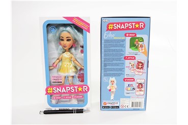 *SNAP STAR lalka 23 cm, ECHO, 5+,  kart.,    /4