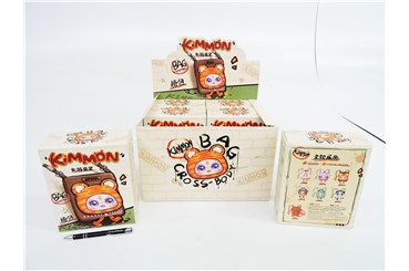 PLUSZ KIMMON x 6 Torba zwierzątko, 1pak,  displ.