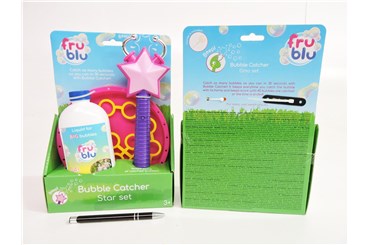 *FRU BLU BAŃKI ŁAPACZ BANIEK GWIAZDKA+ płyn 400ml