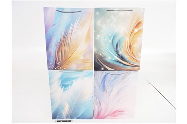 AST. TORBA x 12 PREZENT. 40x32x12 cm, pióra