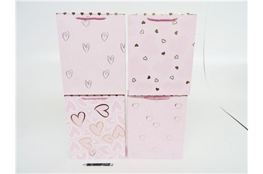 AST. TORBA x 12 PREZENT. 32x26x12 cm, serca