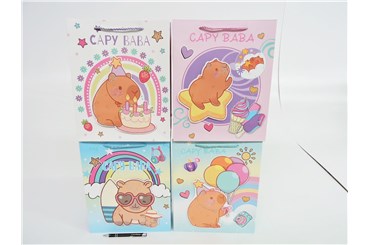 AST. TORBA x 12 PREZENT. 32x26x10 cm Kapibara