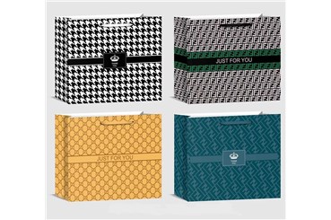 AST. TORBA x 12 PREZENT. monogram, 17.7x23x10