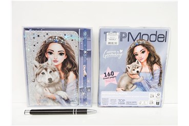 NOTES TOP MODEL, zest., z ołówkiem WOLF
