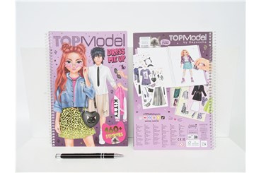 *KSIĄŻ. TOP MODEL zestaw dress me up rebel  kitty
