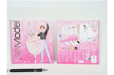 KSIĄŻ. TOP MODEL zestaw dress me up balet