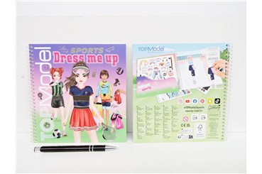 KSIĄŻ. TOP MODEL DRESS ME UP, zest., SPORT