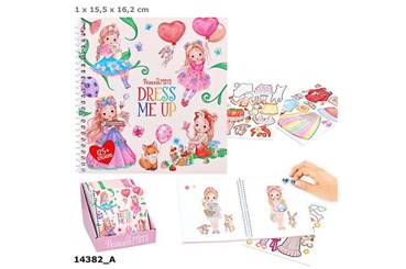 KSIĄŻ TOP MODEL ZESTAW DRES ME UP PRINCES MIMI