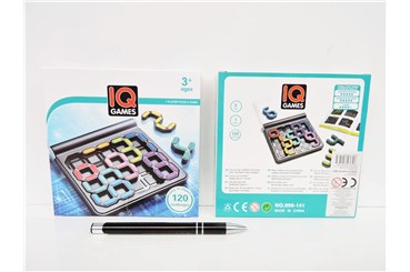 GRA LOGICZNA, 14,5x14,5x3 cm, cyfry,         kart.