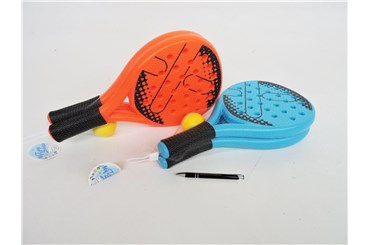 PADEL plażowy, rakietki + piłka, siatka , 2 kol