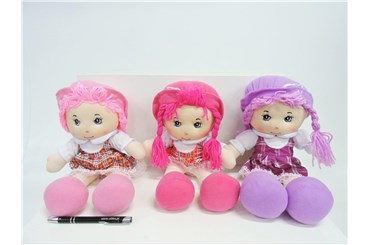 AST. LALKA szmacianka 34 cm, 3 wz.