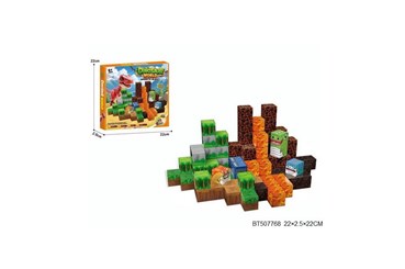 KLOCKI MAGNETYCZNE DINO 100 el.