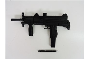 KARABIN MASZ. sprężynowy NA KULKI 27 cm.,    fol.