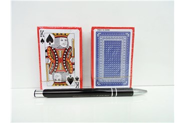 KARTY x 10, 1 talia, poker, powlekany plast., kart