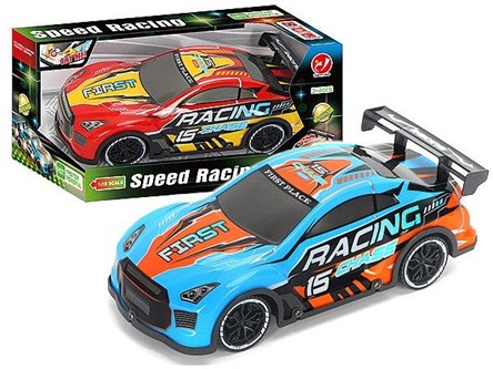 AST. AUTO 1:18 sportowe, św/dźw., 22x10,5x8,5 cm