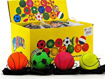 AST. PIŁECZKA x 24 z gumką, 4 kol.          displ.