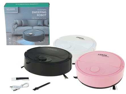 ODKURZACZ śred.19cm, ze światłem z kablem usb 3 k.
