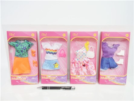 AST. UBRANKO dla lalki, 20x10 cm, 4 wz.,   kart.