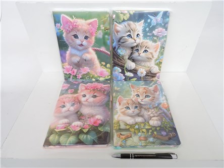 AST. NOTES 4, kotki, 4 wz.,      fol