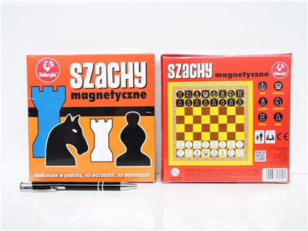 *GRA SZACHY magnetyczne, 6+