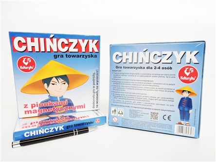 GRA CHIŃCZYK magnetyczny, towarzyska, 5+