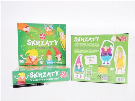 GRA SKRZATY, edukacyjna, 4+