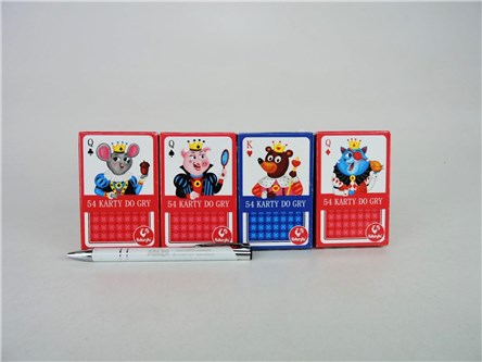 AST. KARTY x 10 do gry, 54, junior