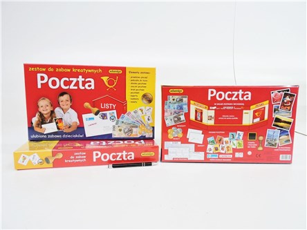 *GRA MAŁA POCZTA, zest., 3+