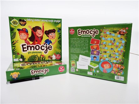 *GRA EMOCJE, planszowa, 7+
