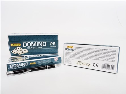 GRA DOMINO 28 el. klasyczne, 8+