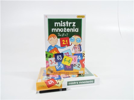 *GRA MISTRZ MNOŻENIA, edukacyjna, 7+