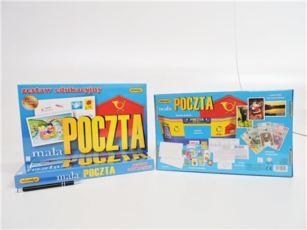 *GRA POCZTA MAŁA, edukacyjna, 4+