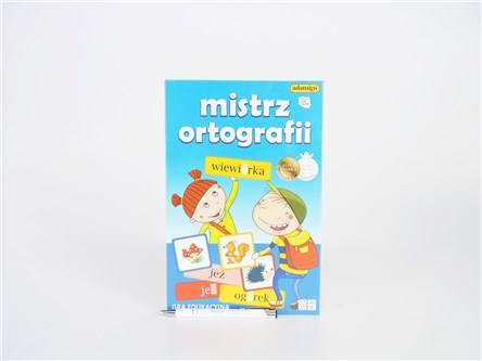 GRA MISTRZ ORTOGRAFII, edukacyjna, 6+