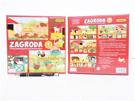 ZAGRODA 1 puzzle obserwacyjne