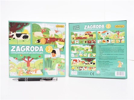 ZAGRODA 2 puzzle obserwacyjne